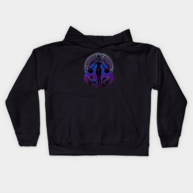 Raven Shadow Kids Hoodie by xMorfina